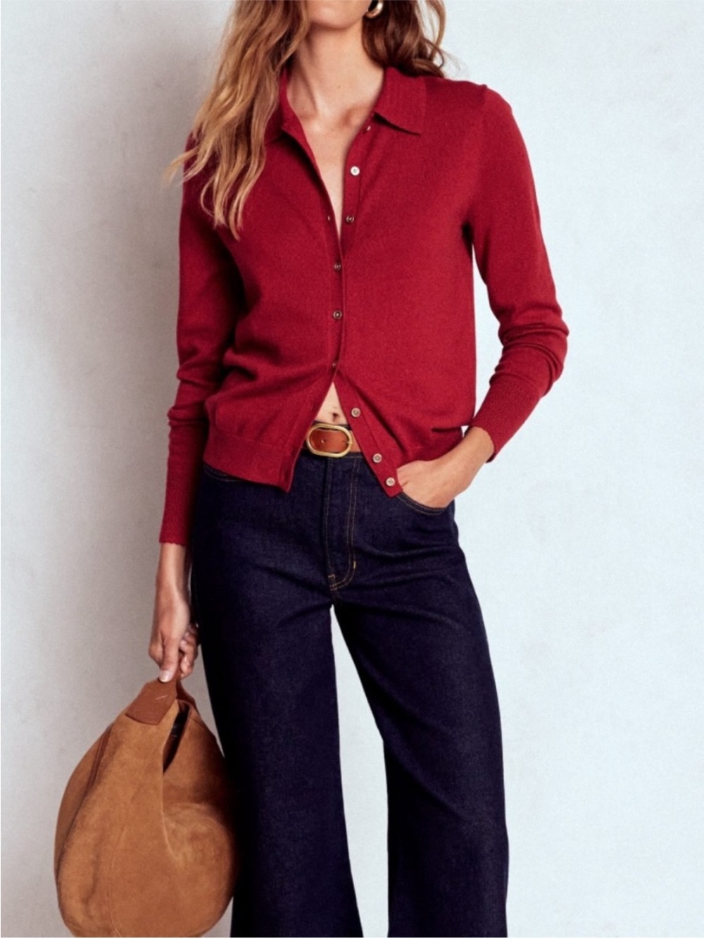 Boden Briony Stitch Sweater- S